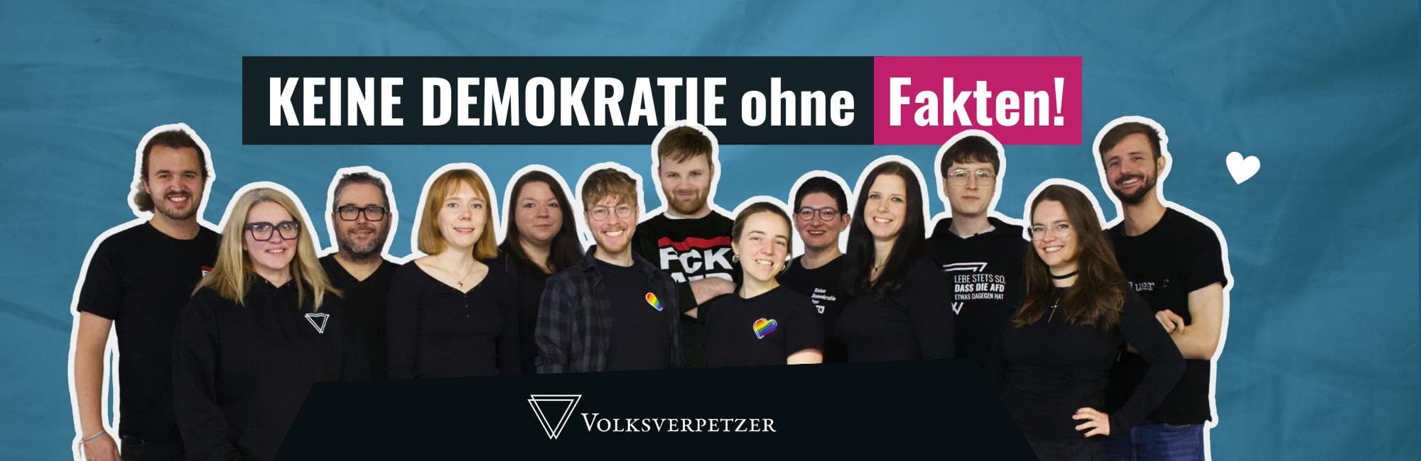 Volksverpetzer Crowdfunding Banner